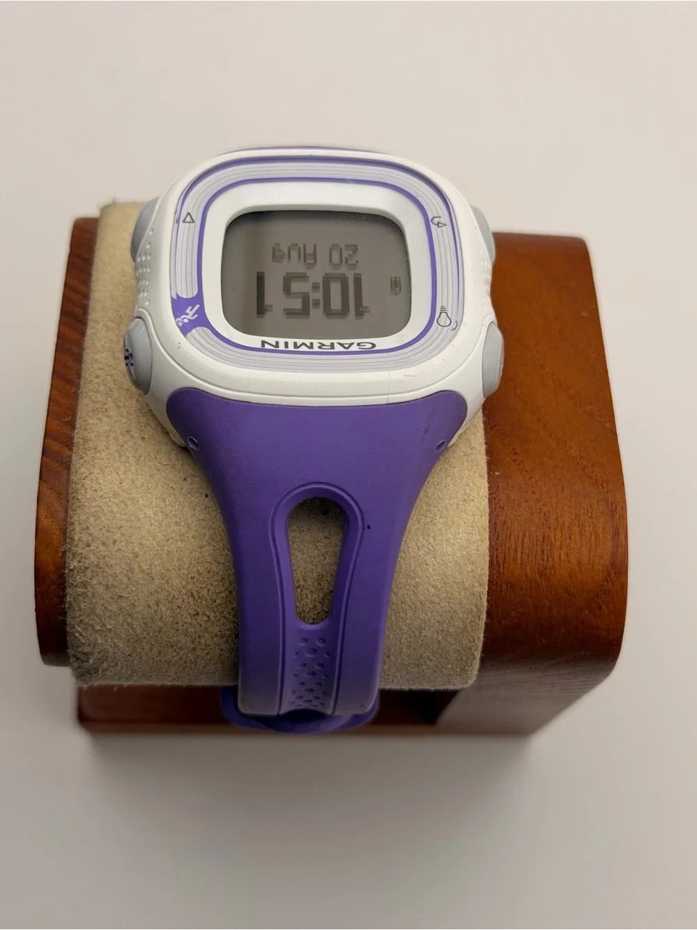 Garmin Forerunner 10, Charger included, Purple/White, very good, Tested